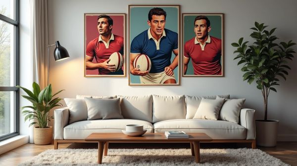 Des posters rugby pour sublimer votre décoration murale